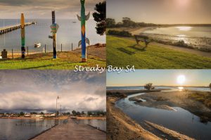 Sample Postcard for Streaky Bay WA